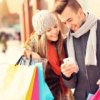 A couple shopping
